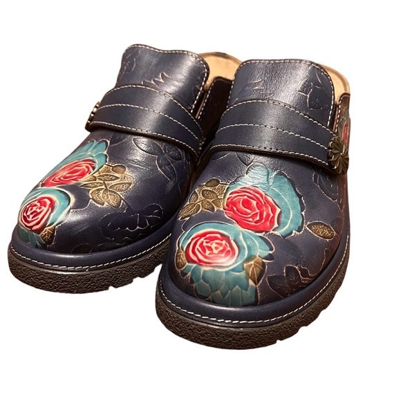 L'Artiste by Spring Step Floral Mule - Picture 2 of 8